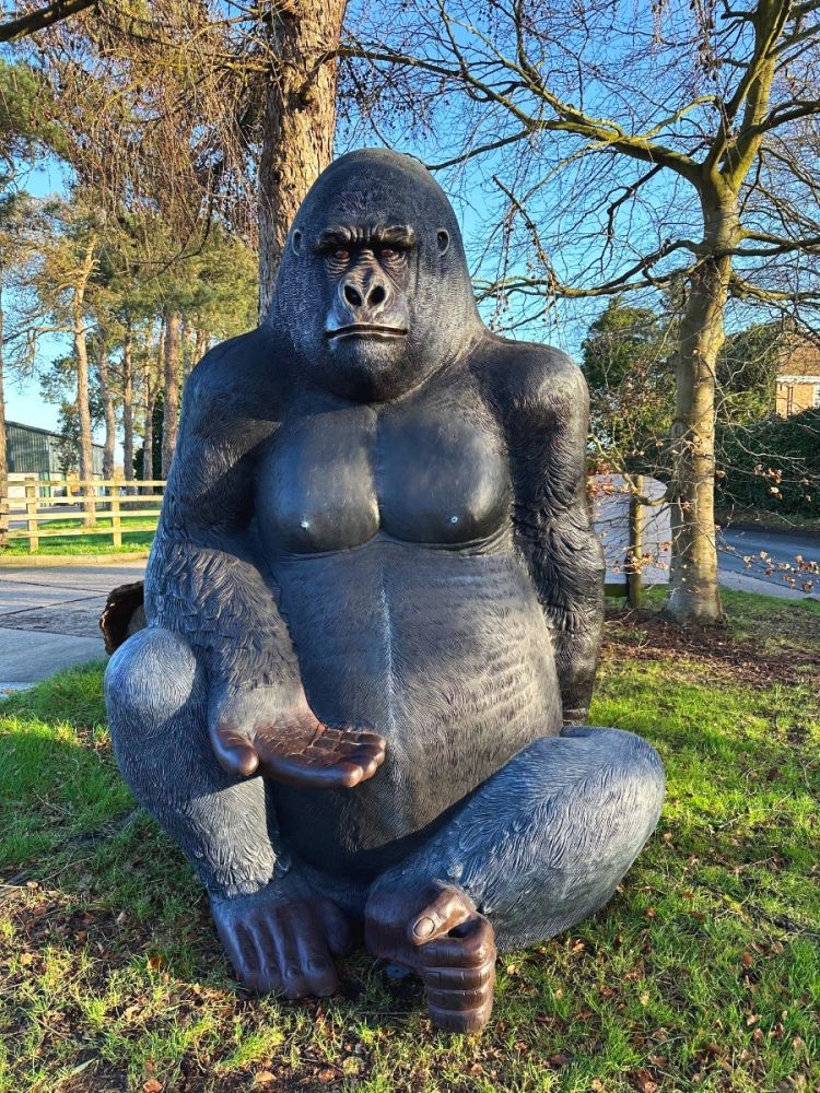 Gus the Giant Gorilla Ornament-Garden Furniture Centre-HighRange,Ornaments,Ornaments Accessories,Accessories,Black Friday Month-{collection_title}