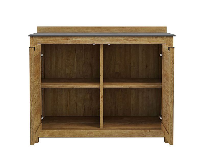 Bari Kitchen Double Door Unit-Garden Furniture Centre-HighRange,Reclaimed Furniture,Showroom exdis,Bari,Modular Furniture,Outdoor Furniture,Teak Garden Furniture,Outdoor Kitchens,The Bari Outdoor Kitchen Range,Teak,Outdoor Kitchen-{collection_title}