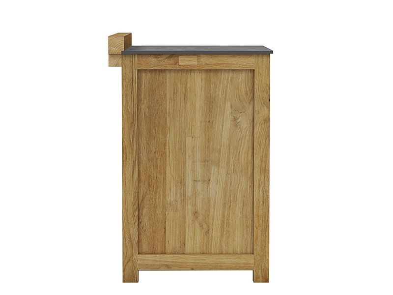 Bari Kitchen Single Door Unit -Garden Furniture Centre-MidRange,Reclaimed Furniture,Bari,Modular Furniture,Outdoor Furniture,Teak Garden Furniture,Outdoor Kitchens,The Bari Outdoor Kitchen Range,Teak,Outdoor Kitchen-{collection_title}