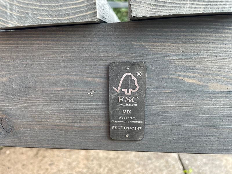 Darwin Bench | 1.8m Grey Finish | November Offers-Garden Furniture Centre-LowRange,park benches,Benches,Outdoor Furniture,Monthly Offers,Sale-{collection_title}