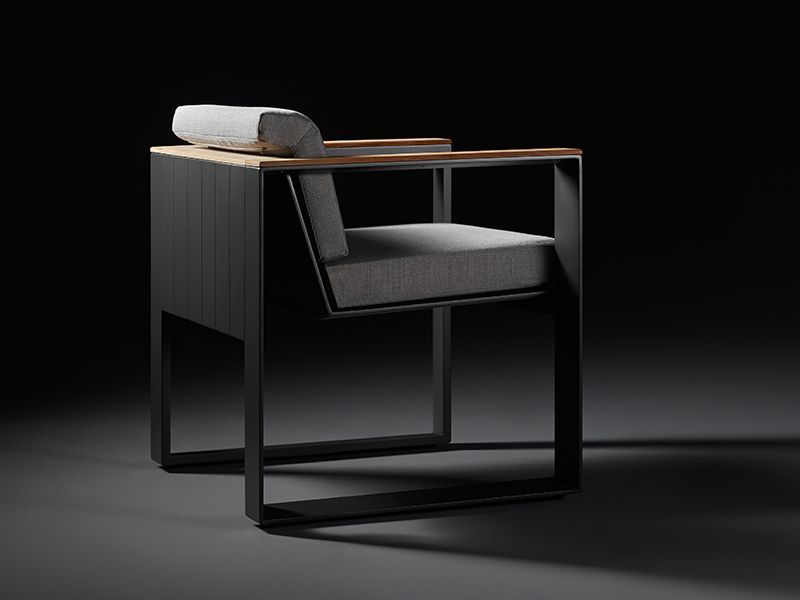 Cambusa Dining Chair | White or Grey-Garden Furniture Centre-MidRange,Dining Chair,Outdoor Furniture,Metal Furniture,Outdoor Dining,HIGOLD Range,Metal,Metal Chairs-{collection_title}