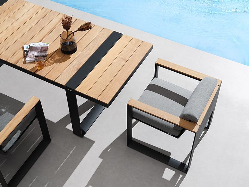 Cambusa 8 Chair Dining Set-Garden Furniture Centre-HighRange,Metal,Tables,Dining Set,Outdoor Furniture,Teak Garden Furniture,Metal Furniture,Outdoor Dining,HIGOLD Range-{collection_title}