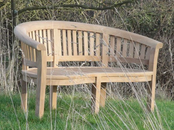 Half Moon Bench-Garden Furniture Centre-MidRange,Benches,Outdoor Furniture,Half Moon Bench Range,Teak Benches Benches,Teak,Teak Benches-{collection_title}