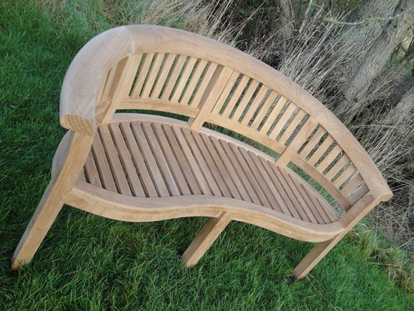Half Moon Bench-Garden Furniture Centre-MidRange,Benches,Outdoor Furniture,Half Moon Bench Range,Teak Benches Benches,Teak,Teak Benches-{collection_title}