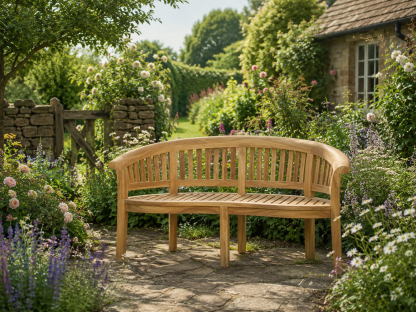 Half Moon Bench