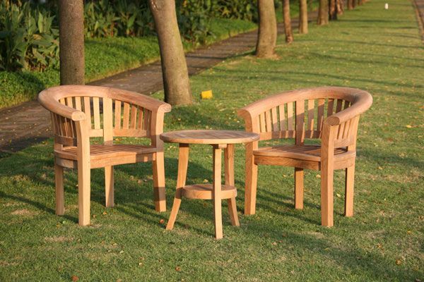 Half Moon Side Table-Garden Furniture Centre-LowRange,Side Table,Outdoor Furniture,Teak Garden Furniture,Half Moon Bench Range,Teak,Tables,Teak Tables-{collection_title}