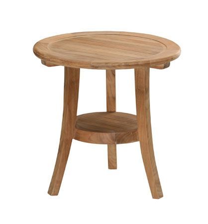 Half Moon Side Table-Garden Furniture Centre-LowRange,Side Table,Outdoor Furniture,Teak Garden Furniture,Half Moon Bench Range,Teak,Tables,Teak Tables-{collection_title}