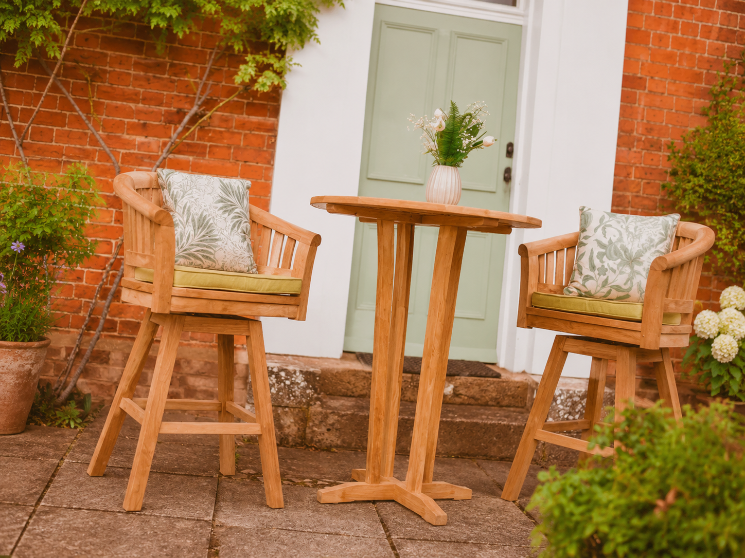 Half Moon Swivel Bar Chair | July Offer