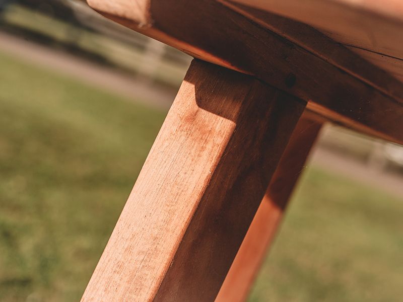 Half Moon Side Table-Garden Furniture Centre-LowRange,Side Table,Outdoor Furniture,Teak Garden Furniture,Half Moon Bench Range,Teak,Tables,Teak Tables-{collection_title}