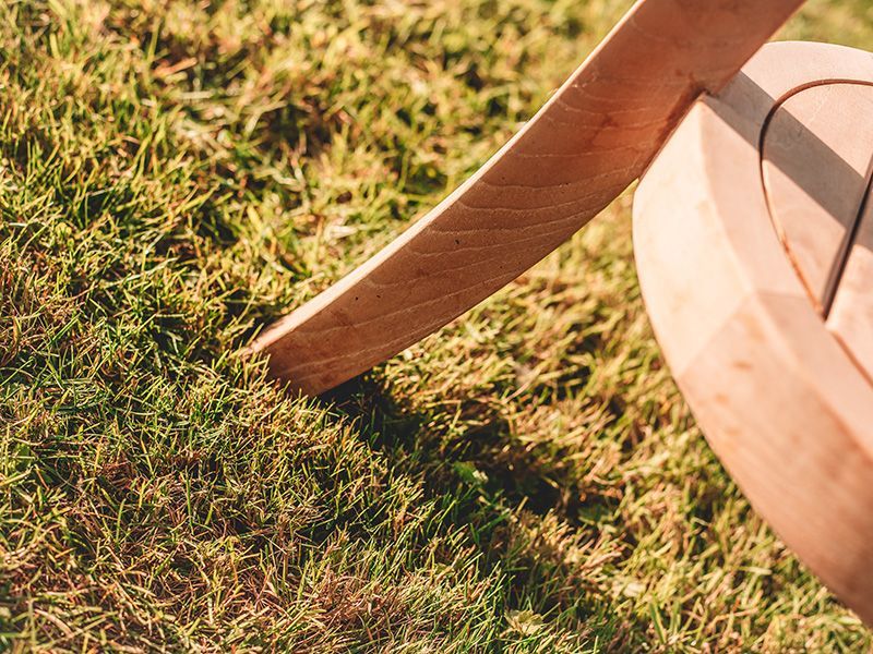 Half Moon Side Table-Garden Furniture Centre-LowRange,Side Table,Outdoor Furniture,Teak Garden Furniture,Half Moon Bench Range,Teak,Tables,Teak Tables-{collection_title}