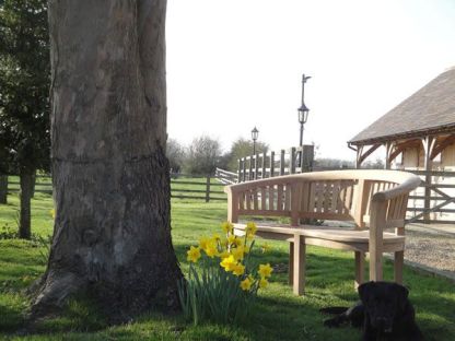 Half Moon Bench