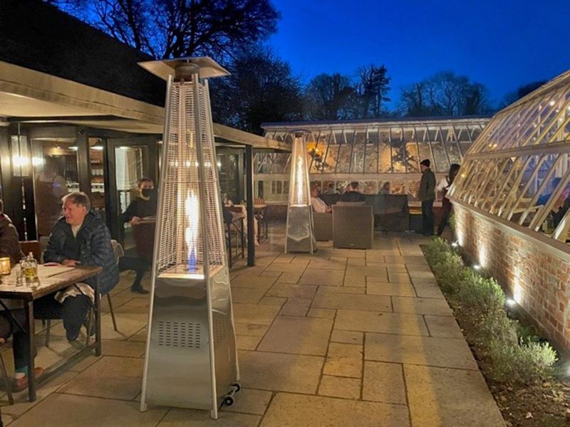 Athena Plus Gas Patio Heater & Free Weather Cover | BLACK FRIDAY MONTH