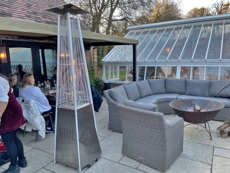 Athena Plus Gas Patio Heater & Free Weather Cover | BLACK FRIDAY MONTH