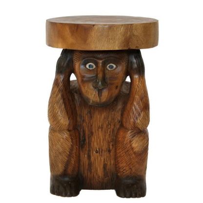 Monkey Ornament | Speak, Hear, See