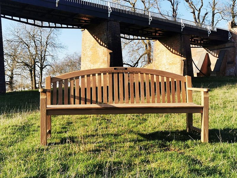 Henley 2m Bench | Pre-Order-Garden Furniture Centre-MidRange,Active,park benches,Benches,Outdoor Furniture,Teak Benches Benches,Memorial Benches,Teak,Teak Benches-{collection_title}