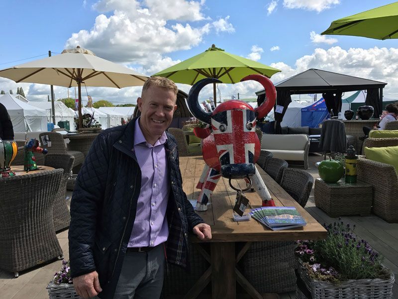 Alfie Union Jack Cooler -Garden Furniture Centre-MidInstock,instock,MidRange,Union,Ornaments Accessories,Ornaments,Accessories,Ranges,Think Outside Range,Metal Garden Ornaments,Novelty Drinks Coolers,Think Outside Range Ranges,Coronation Range-{collection_title}