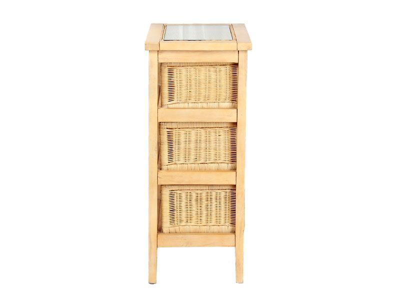 Highgrove Three Drawer Unit Brown