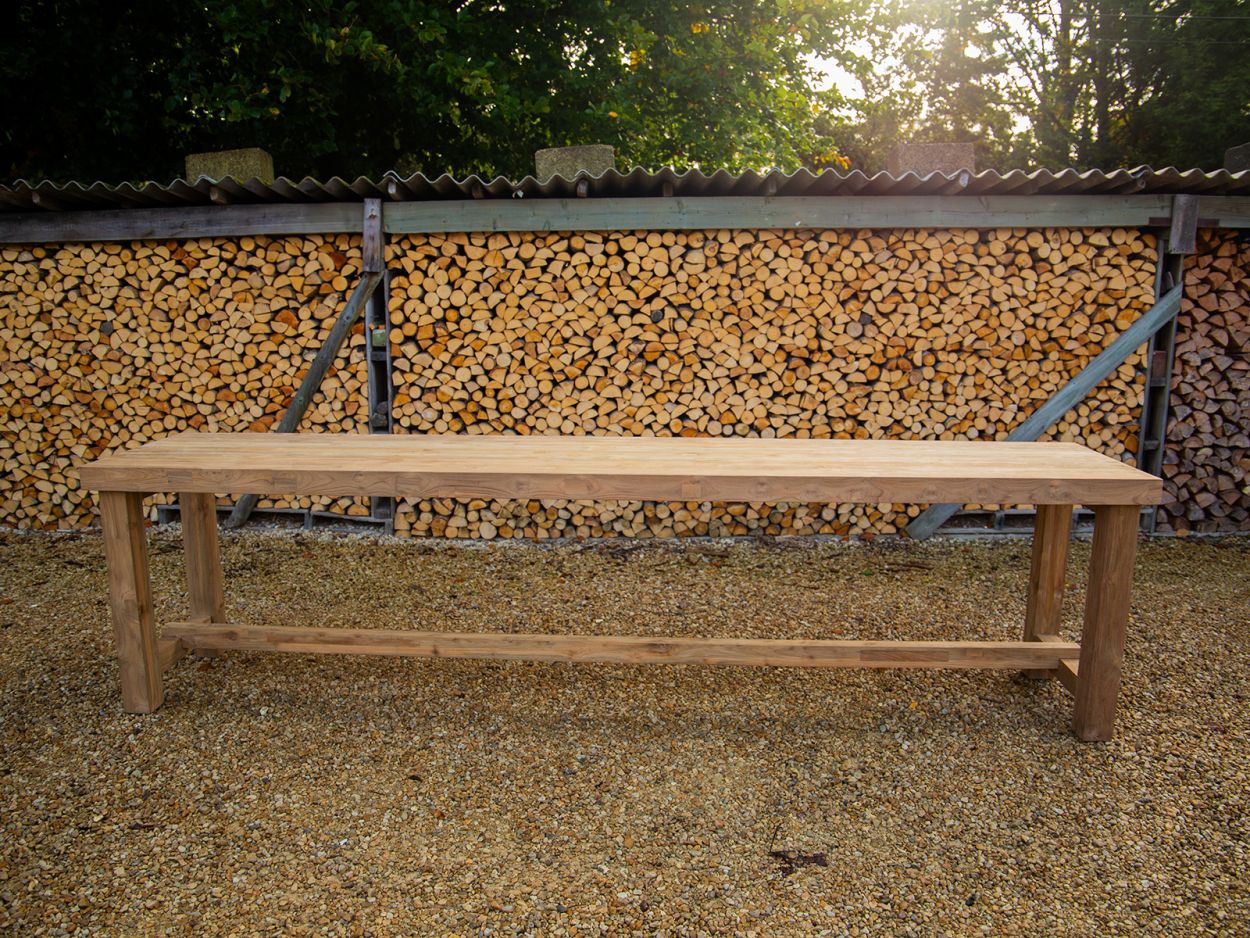 Himalayan Teak Counter Bar Table | 3.5m 