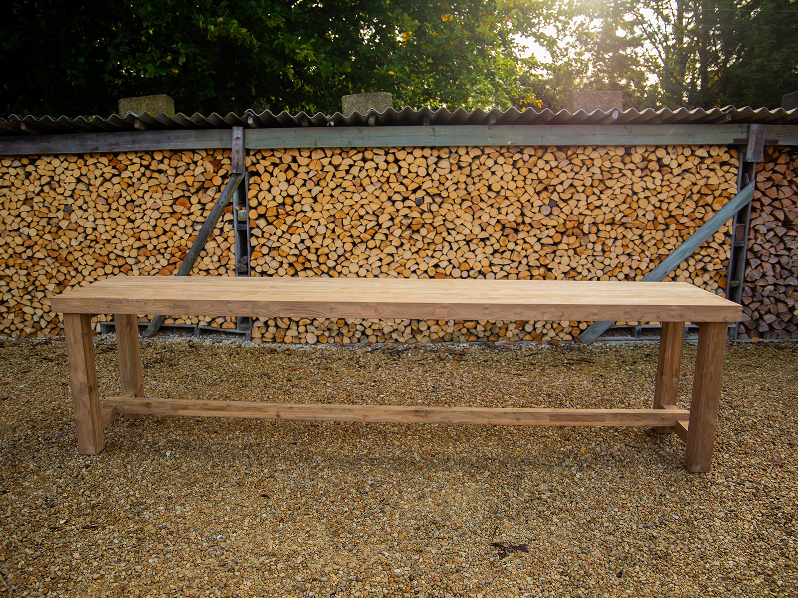 Himalayan Teak Bar Table