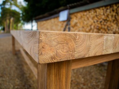 Himalayan Teak Counter Bar Table | 3.5m 