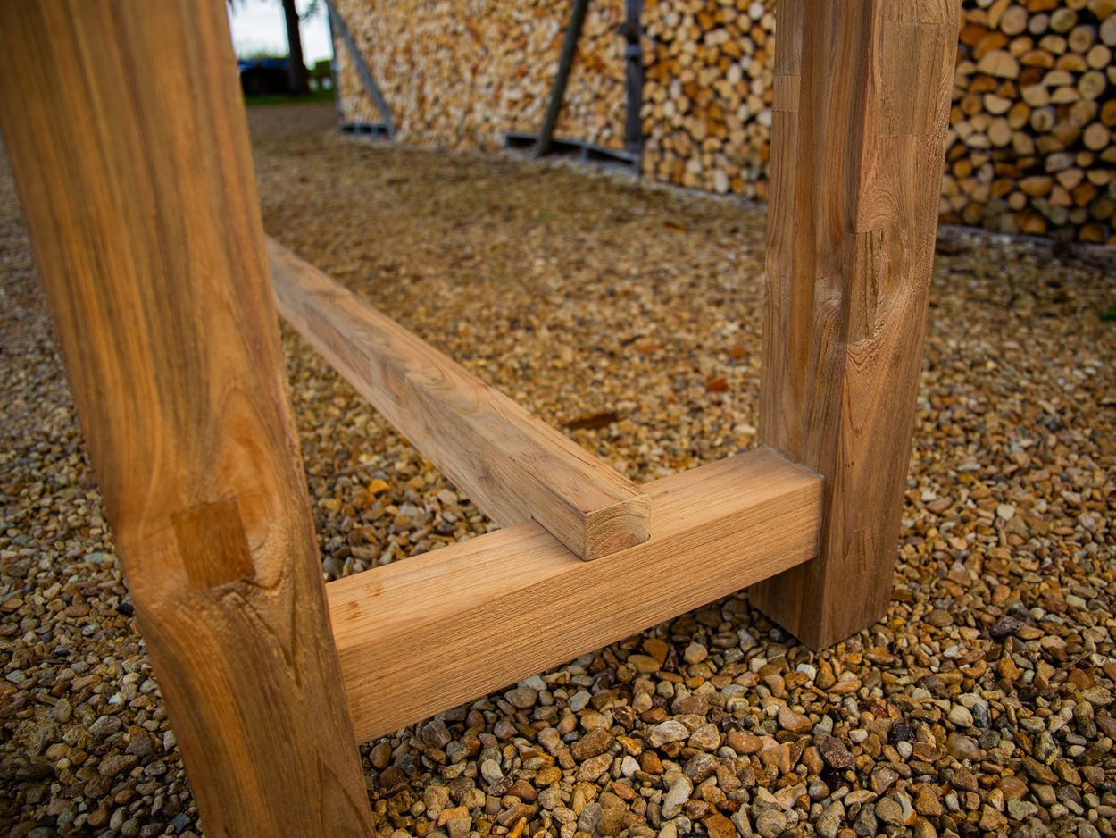 Himalayan Teak Counter Bar Table | 3.5m -Garden Furniture Centre-Indoor Dining,HighRange,Outdoor Dining,Teak,Outdoor Furniture,Teak Garden Furniture,Bars & Bar Sets,The Bari Outdoor Kitchen Range,Tables,Teak Tables,Outdoor Kitchen,Modular Furniture-{collection_title}