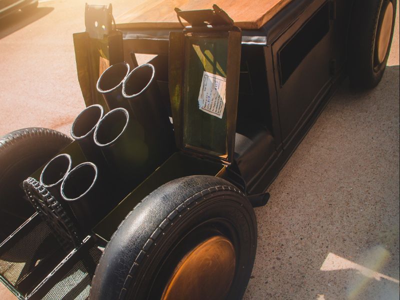 Indian Car Coffee Table 