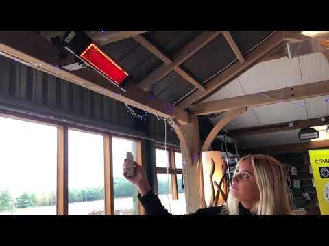 Remote Control Wall Heater with Oscillation | BLACK FRIDAY MONTH