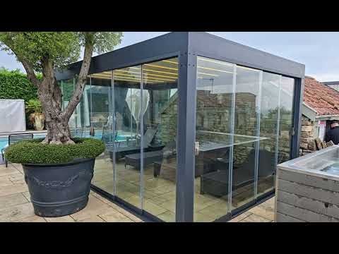 Bioclimatic Pergola 5 x 3.5M Free Standing | T6-Garden Furniture Centre-HighRange,Free Standing,Gazebos,Metal Gazebos,Garden Rooms Gazebos,Bioclimatic Pergolas Gazebos,Boxing Day Sale-{collection_title}