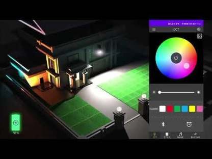 RGB Solar Floodlight 