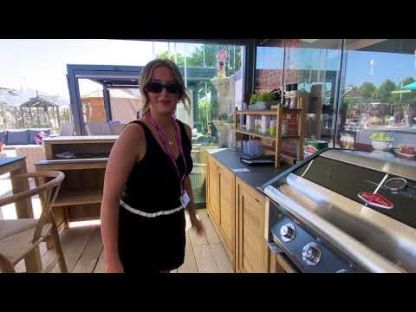 BBQ Table Outdoor Kitchen Unit | Bari 