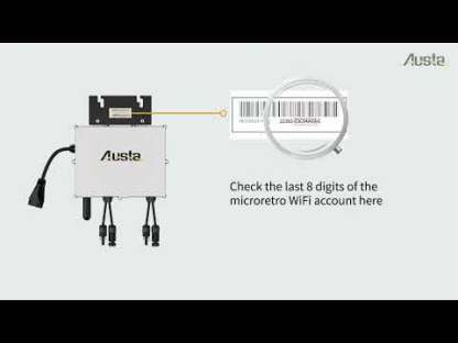 Microinverter With Bracket Kit | 600w