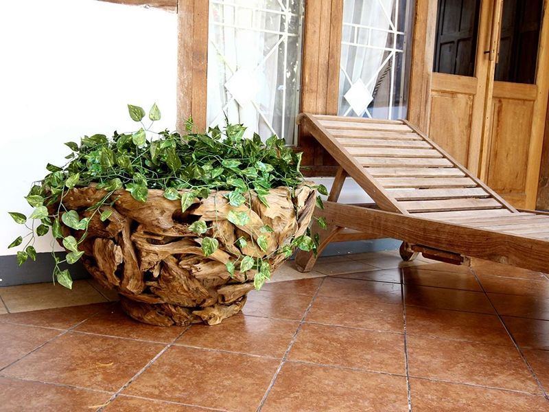 Ikal Low Planter -Garden Furniture Centre-Root,LowRange,Ornaments,Reclaimed Furniture,Wooden Garden Ornaments,Garden Planters,Ornaments Accessories,Accessories-{collection_title}