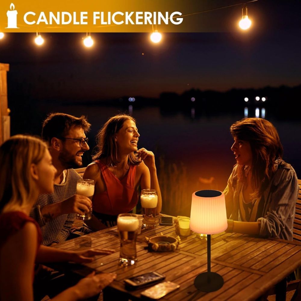 RGB Solar Table Lamp-Garden Furniture Centre-LowRange,Under 100,LED Solar Lights,Solar Lights,48Hour Dispatch-{collection_title}