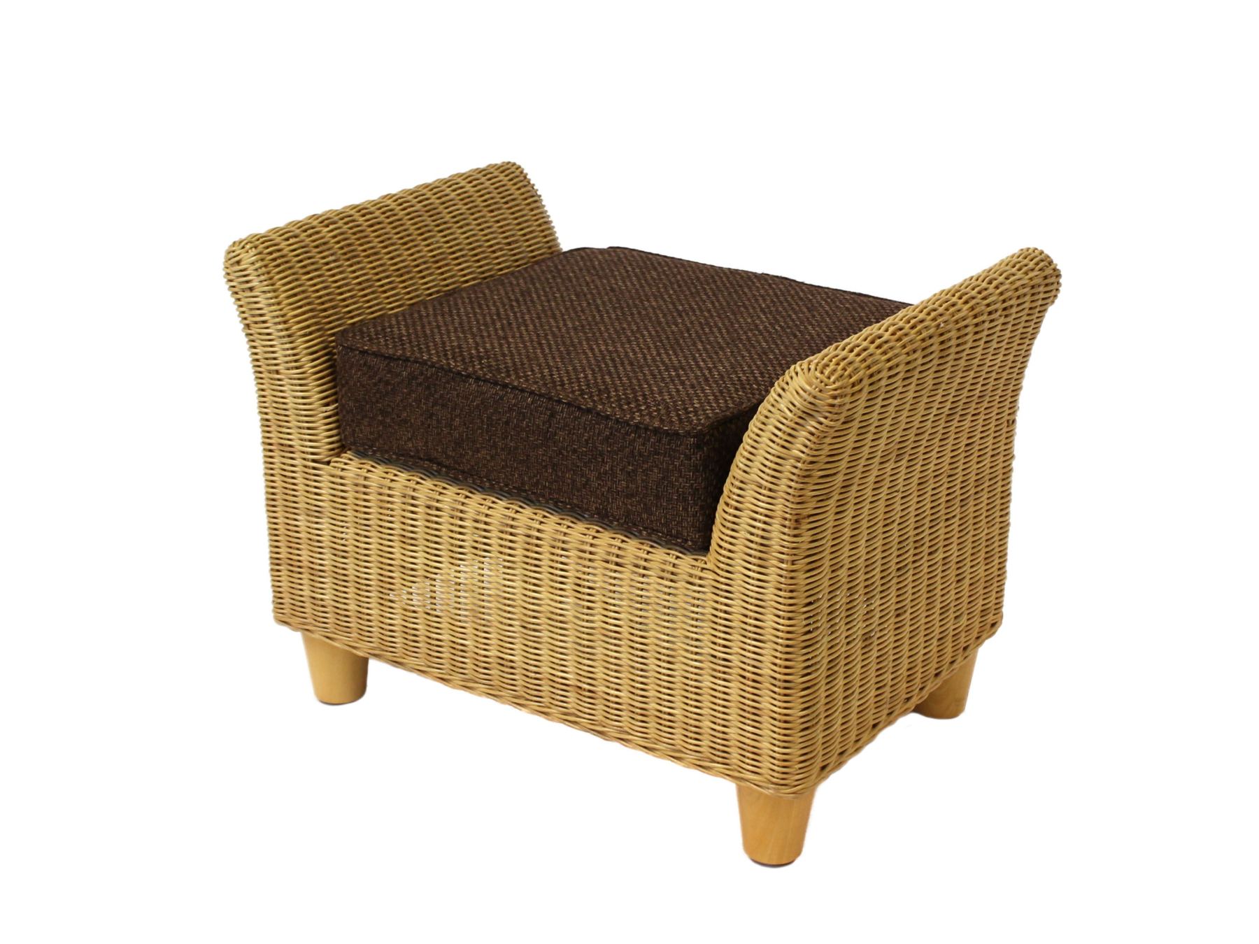 Replacement Cushion | MGM Aintree Footstool-Garden Furniture Centre-48Hour Dispatch,LowRange,Under 100,Conservatory,Conservatory Furniture Cushions,Aintree Conservatory Furniture,Accessories,Cushions,Aintree Furniture-{collection_title}