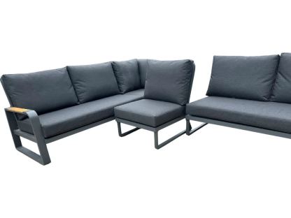 Extension Piece | Miami-Garden Furniture Centre-Anthracite,Metal Sofas,Sofa,Outdoor Furniture,Corner Lounge Units,Outdoor Lounging-{collection_title}