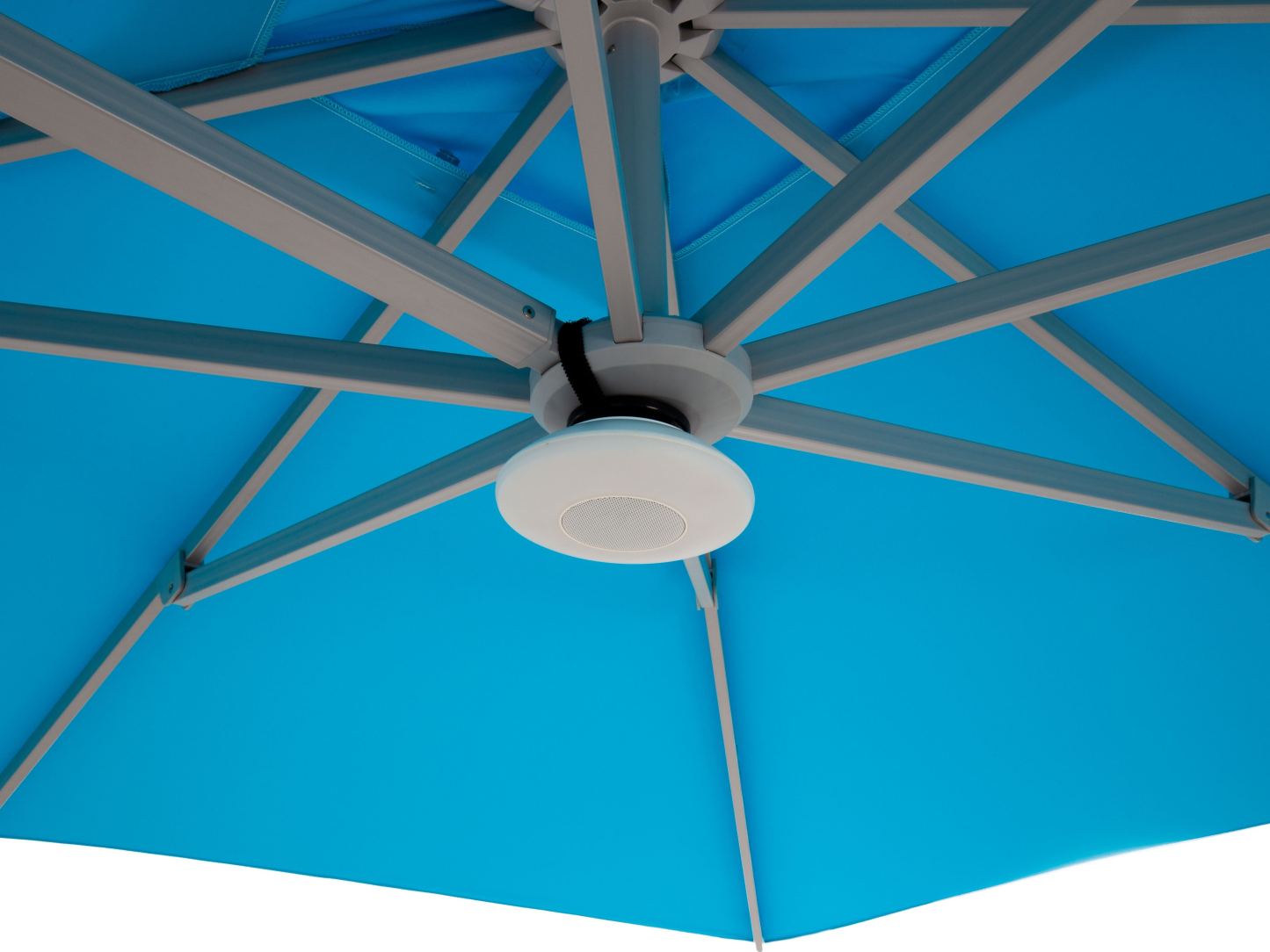 LED Parasol Light with Bluetooth Speaker