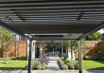 Neptune 4 x 3m LED Motorised Retractable Roof Gazebo | Ex-Display