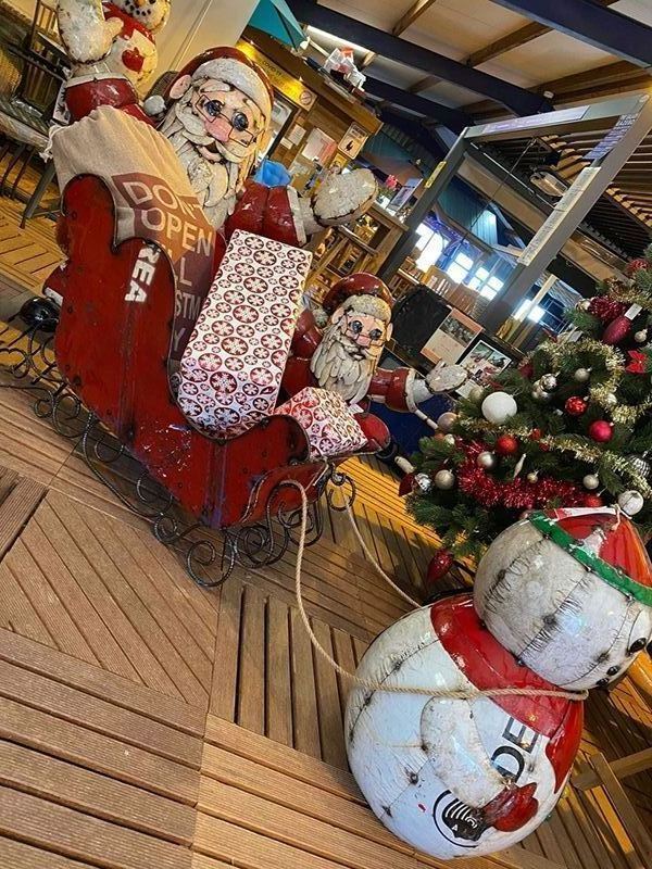 Mini Sleigh-Garden Furniture Centre-48Hour Dispatch,LowRange,Under 100,Ornaments Accessories,Ornaments,Accessories,Ranges,Think Outside Range,Metal Garden Ornaments,Novelty Drinks Coolers,Think Outside Range Ranges,Halloween & Festive,Festive Ornaments,Festive Coolers,Gifts,Christmas-{collection_title}
