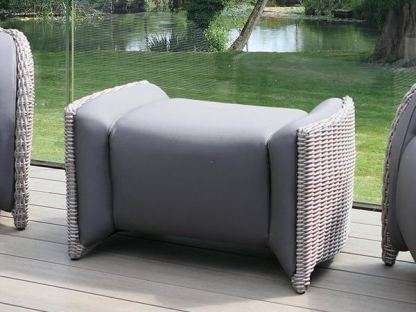 Meteor Footstool-Garden Furniture Centre-MidRange,Rattan,Outdoor Furniture,Rattan Furniture,Meteor Range,Meteor-{collection_title}