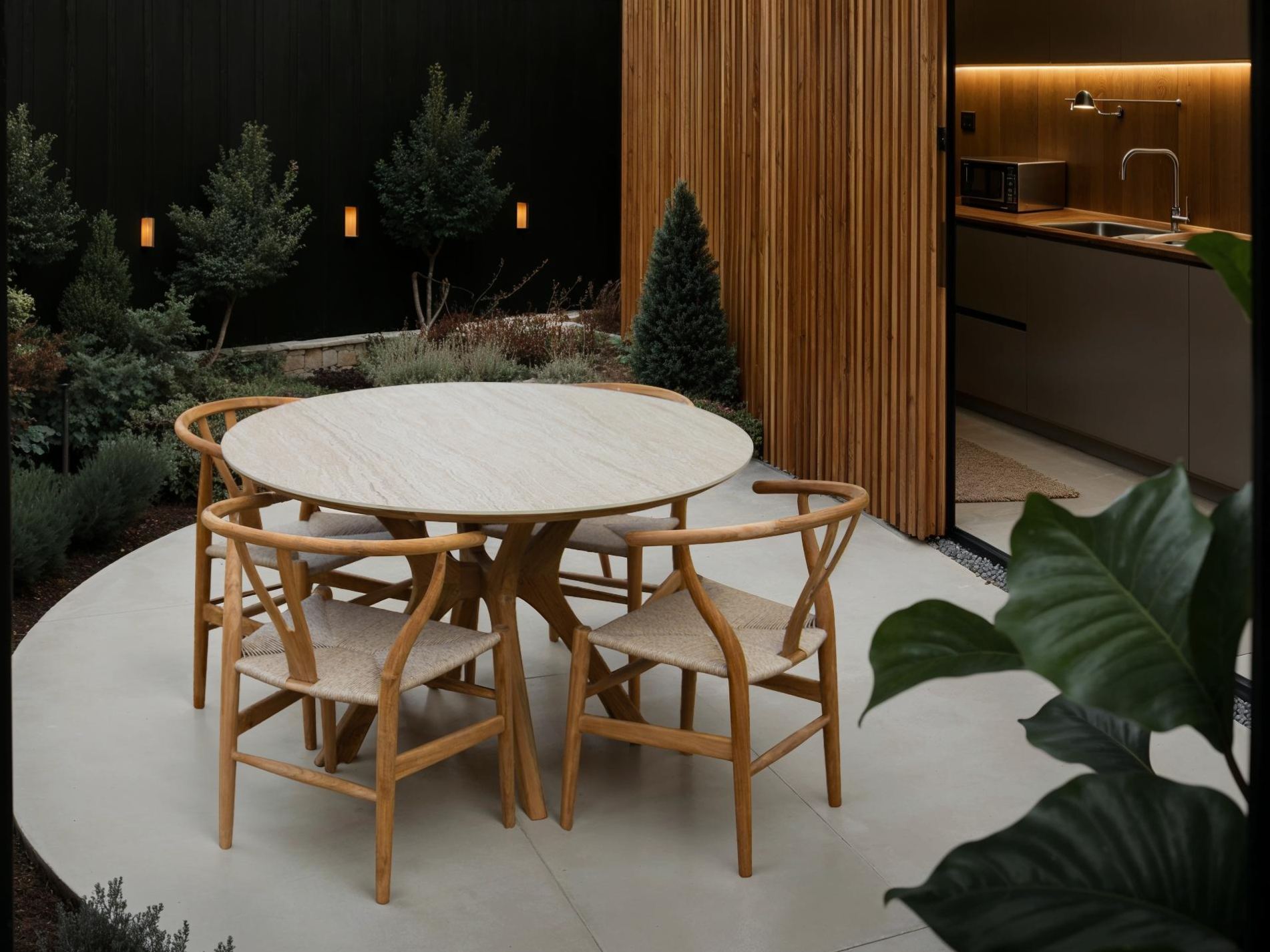 Ibiza 4 Chair Dining Set-Garden Furniture Centre-HighRange,Teak,Tables,Outdoor Furniture,Teak Garden Furniture,Outdoor Dining,Dining Set-{collection_title}