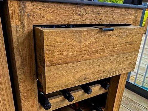 Bari Teak Outdoor Kitchen Set 5