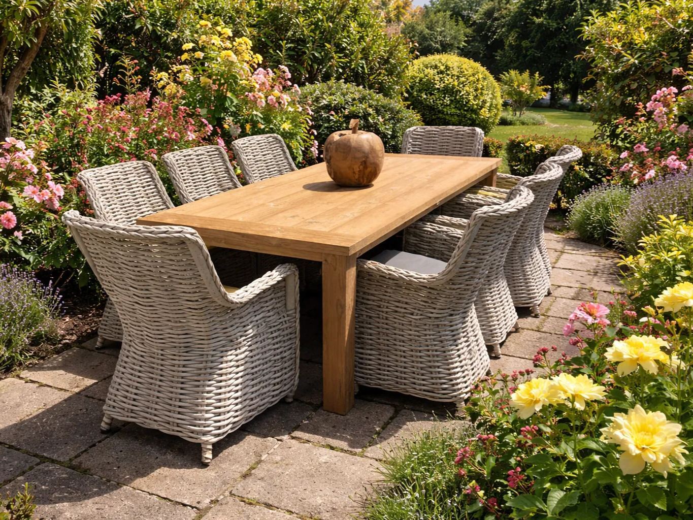 Regent 8 Chair Dining Set | FSC® Certified