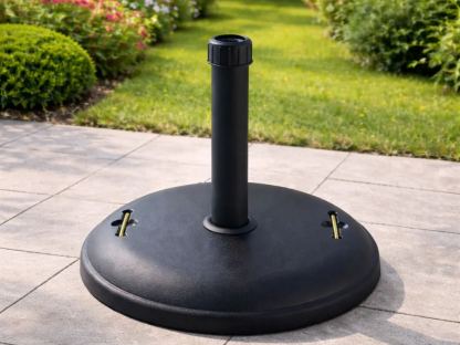Parasol Base Concrete 22kg | White and Black