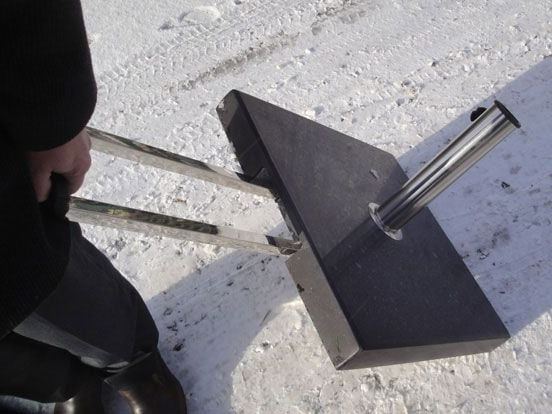 Polished Granite 40kg Parasol Base-Garden Furniture Centre-LowRange,Under 100,Parasols,Parasol Bases Parasols,Parasol Bases-{collection_title}