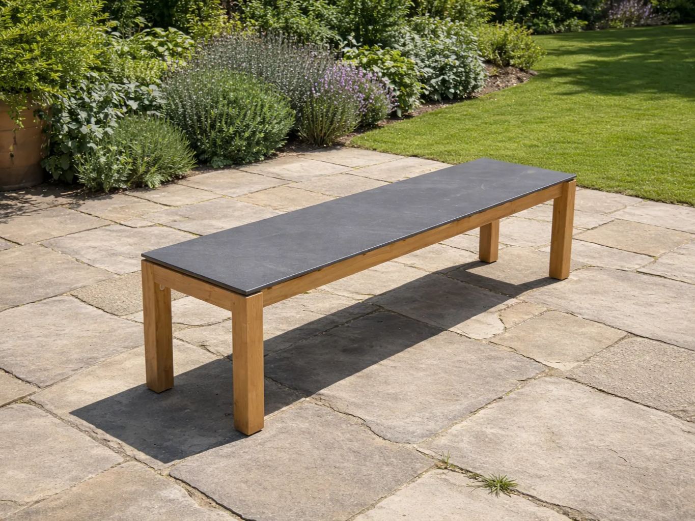 Sierra 1.8m Backless Bench | Bari Range