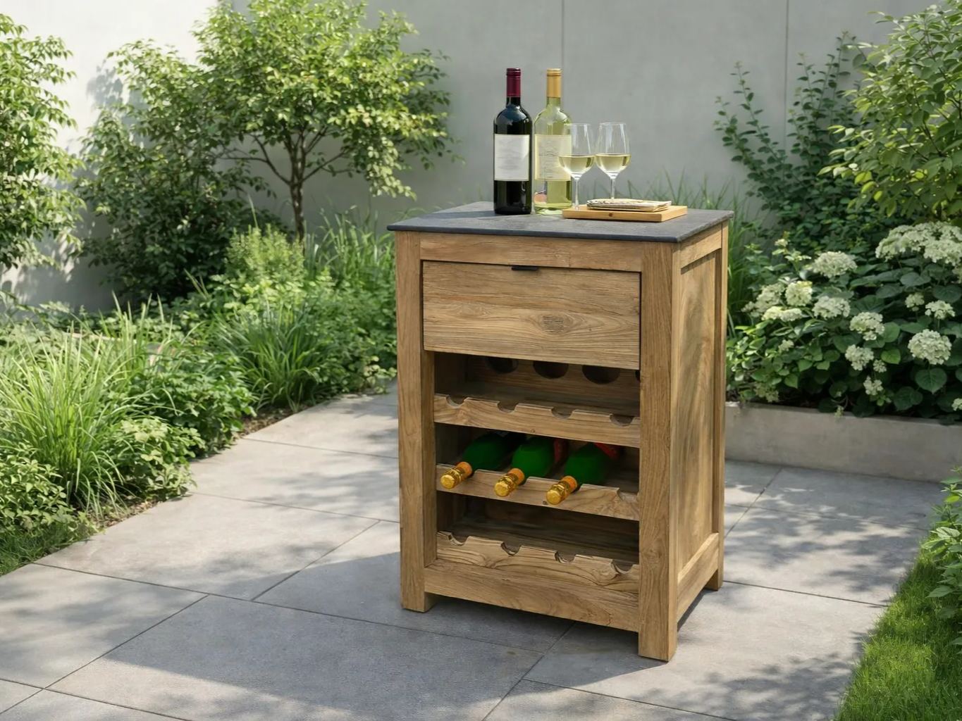 Wine Cabinet Kitchen Unit | Bari