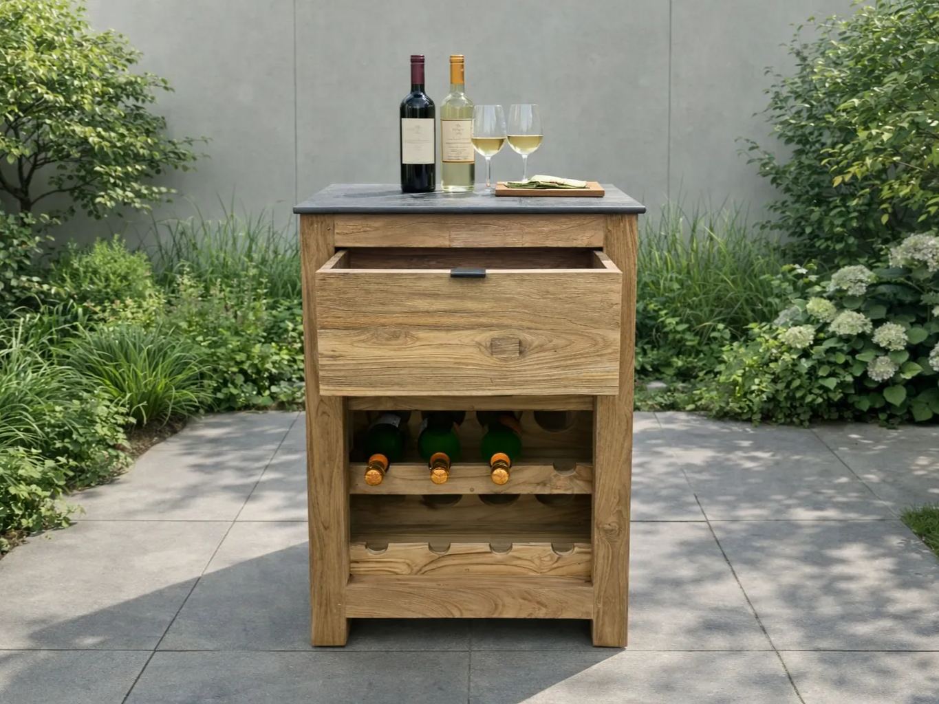 Wine Cabinet Kitchen Unit | Bari