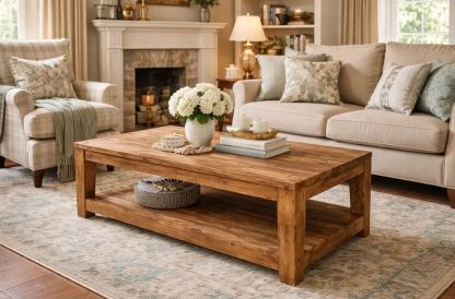 York Reclaimed Teak Coffee Table