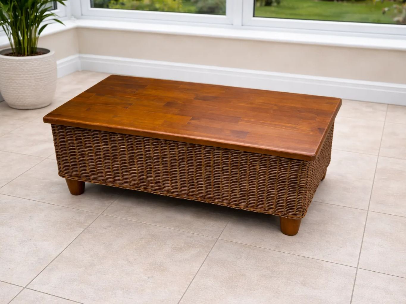 Aintree coffee table soft java