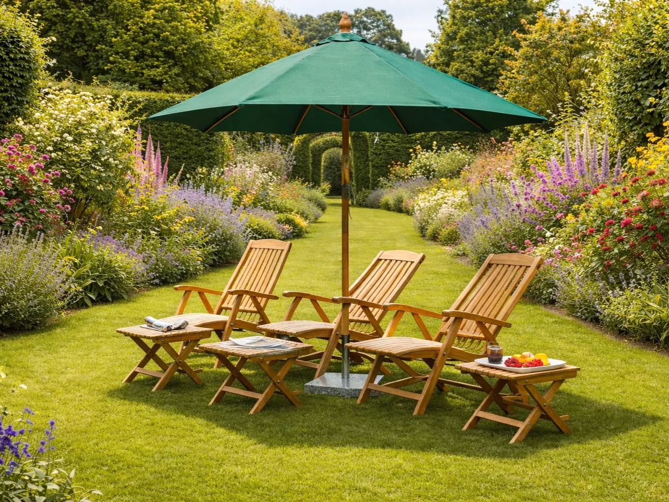 Bamboo 2.5m Parasol | FSC® Certified